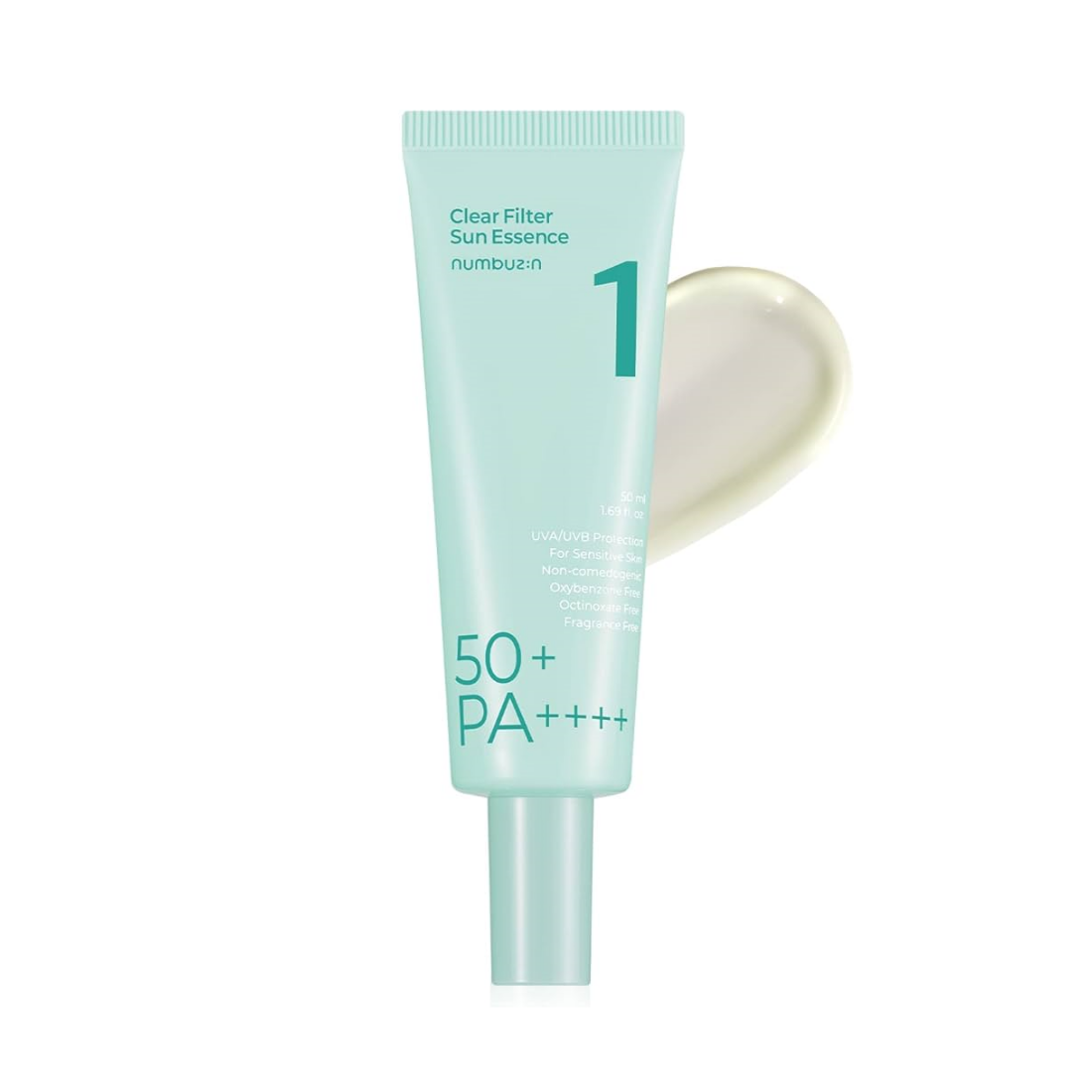 Numbuzin No.1 Clear Filter Sun Essence SPF50+ apsauginė priemonė nuo saulės