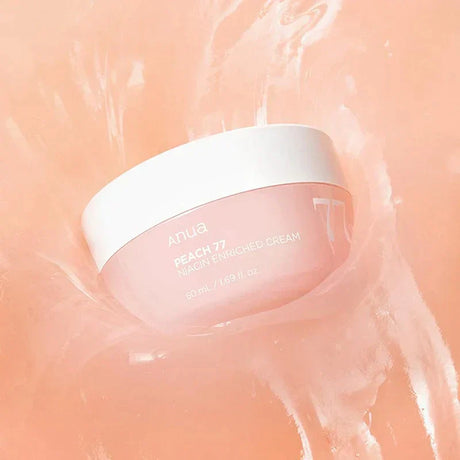 Anua Peach 77 Niacin Enriched Cream veido kremas