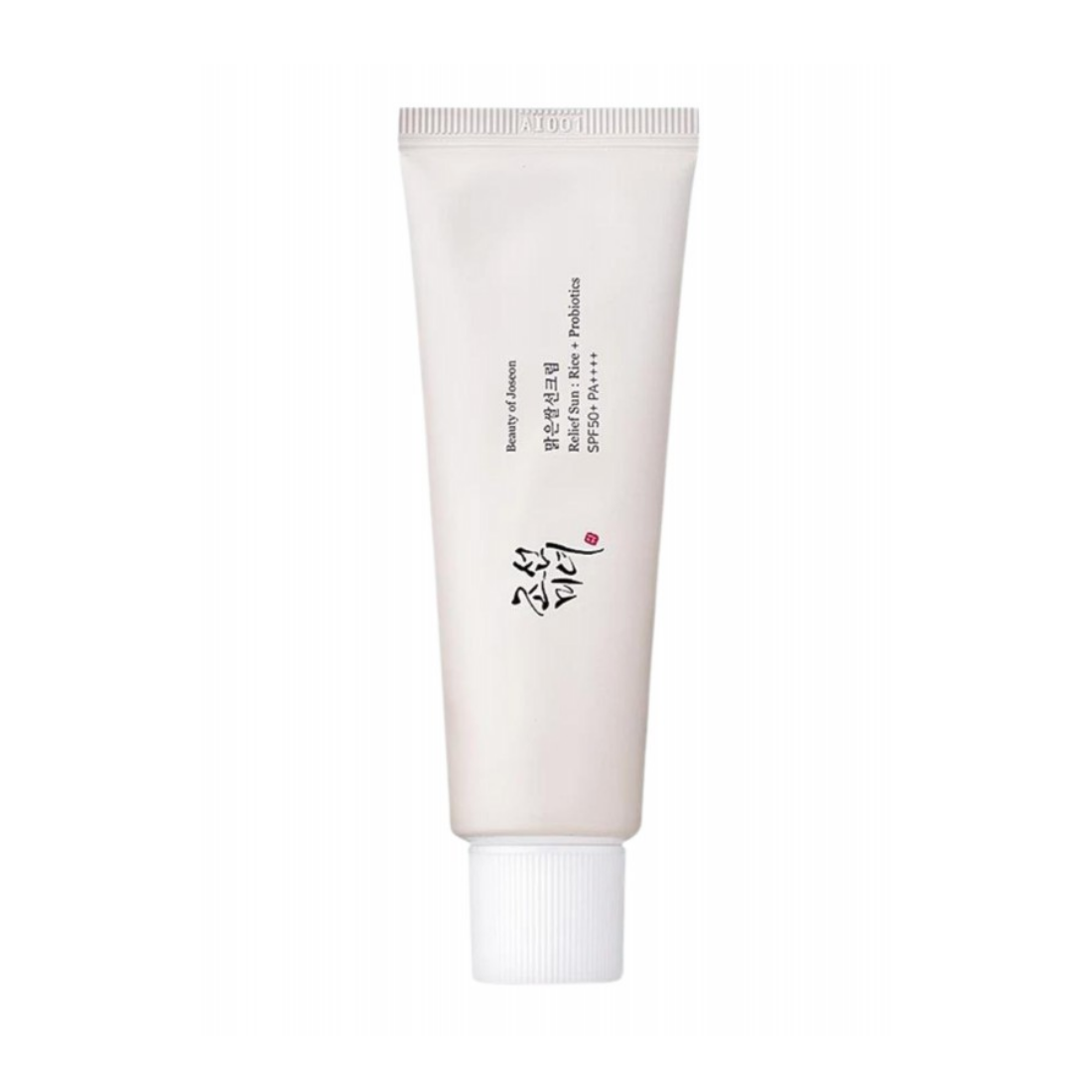BEAUTY OF JOSEON Relief Sun Rice & Probiotics SPF50 kremas nuo saulės