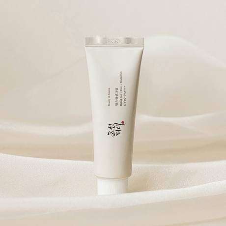 BEAUTY OF JOSEON Relief Sun Rice & Probiotics SPF 50 kremas nuo saulės