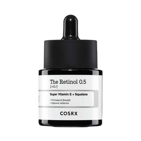 COSRX The Retinol 0.5 Oil aliejinis veido serumas su retinoliu