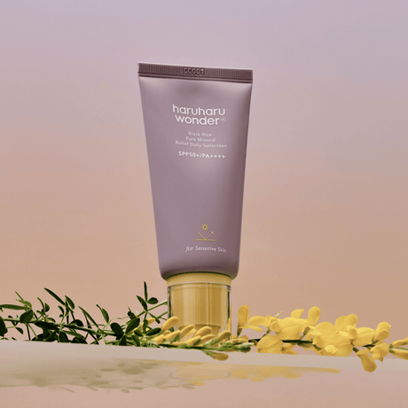 Haruharu Wonder Black Rice Pure Mineral Relief SPF 50+ apsauginis kremas nuo saulės